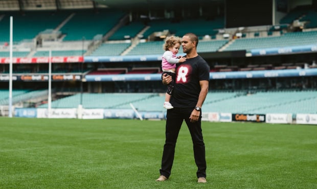 Michael O'Loughlin with his daughter Leni - ${keywords}